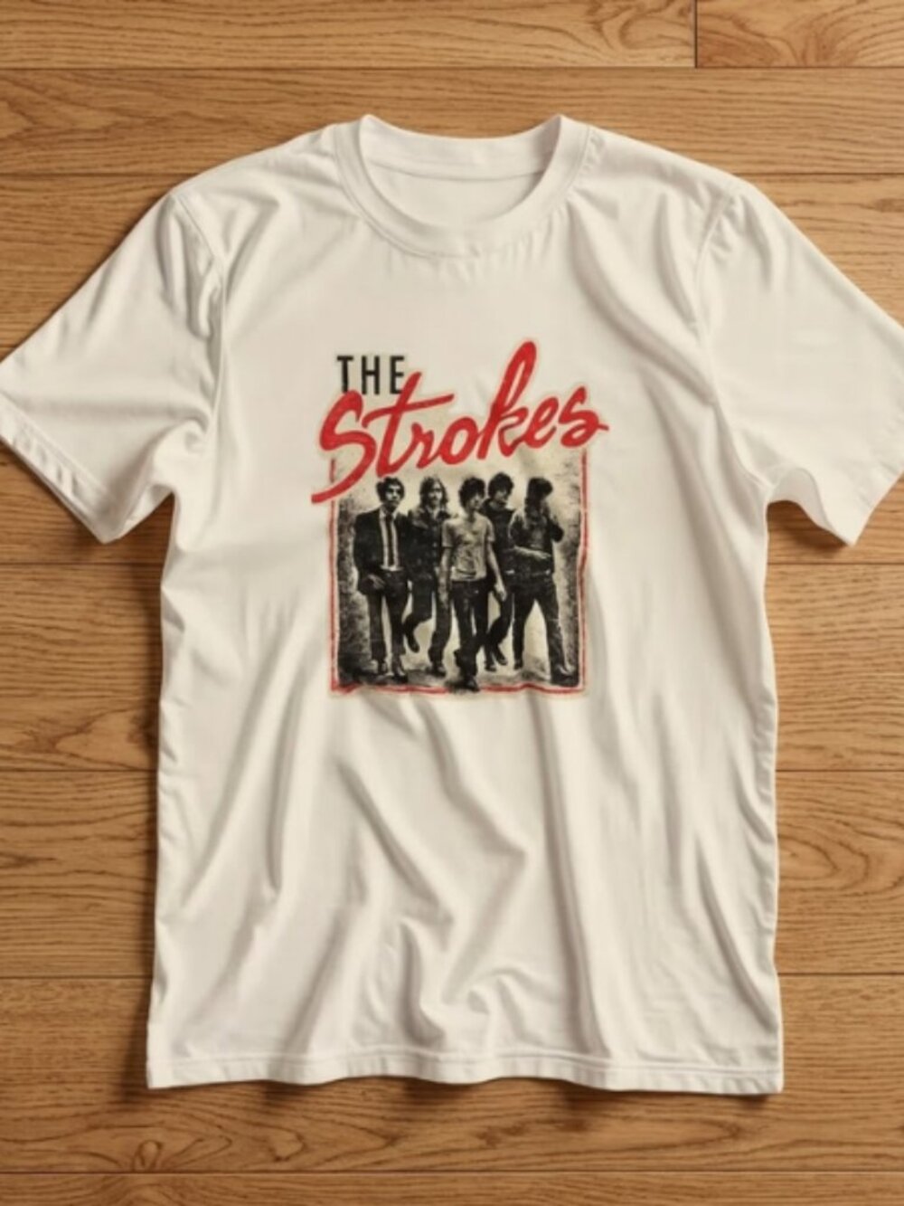 The Strokes Inspired Graphic T-Shirt